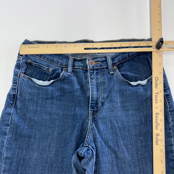 Levis Jeans Womens 30 Blue Denim Classic Bootcut Mid Rise Cotton - Picture 6 of 10